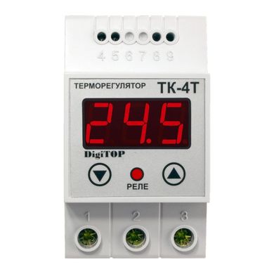 Терморегулятор для теплого пола ТК-4Т DigiTOP, 5...40 С, 220-230 V AC