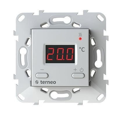 Терморегулятор для тёплого пола Terneo st, Белый, 5...40 С, 220-230 V AC