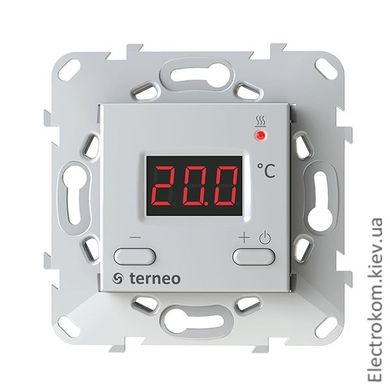 Терморегулятор кімнатний Terneo vt з вбудованим датчиком, 0...35 С, 220-230 V AC