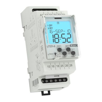 Термостат мультифункціональний TER -9 з таймером, -40...110 С, 220-230 V AC