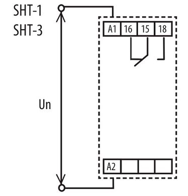 Таймер цифровой SHT-1, 220-230 V AC