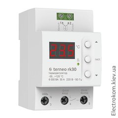 Терморегулятор для електричного котла Terneo rk30, -55...125 С, 220-230 V AC