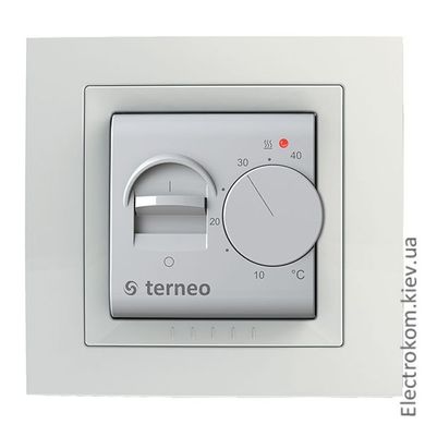 Терморегулятор для тёплого пола Terneo mex unic, Белый, 10...40 С, 220-230 V AC