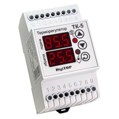 Терморегулятор ТК-5 DigiTOP для котлів і систем опалення, 0...85 С, 220-230 V AC