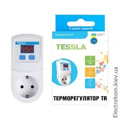 Терморегулятор в розетку Tessla TR, 5...45 С, 220-230 V AC