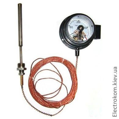 Термометр манометричний ТМП-100С, 0...120 С, 2,5 м