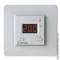 Терморегулятор кімнатний Terneo vt з вбудованим датчиком, 0...35 С, 220-230 V AC
