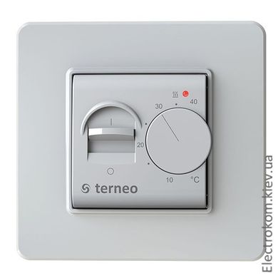 Терморегулятор для тёплого пола Terneo mex, Белый, 10...40 С, 220-230 V AC