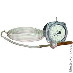 Термометр манометрический ТКП-100Эк, 0...100 С, 6 м