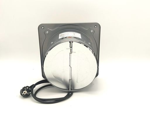 Вентилятор осевой настенный НОК 200 с обратным клапаном