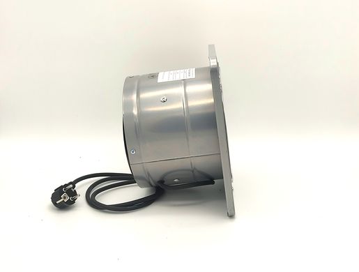 Вентилятор осевой настенный НОК 200 с обратным клапаном