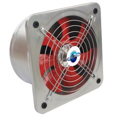 Вентилятор осьовий настінний НОК 250 із зворотним клапаном